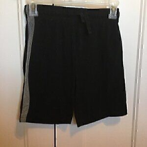Black and gray boys size medium 7/8 shorts nwot
